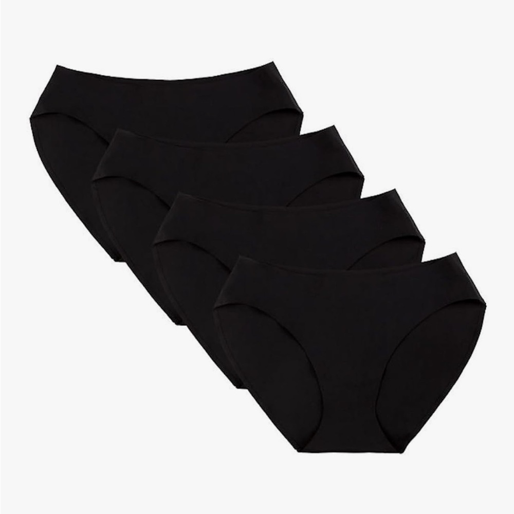 Size S Ladies Black Classic Bikini Panties Intimates